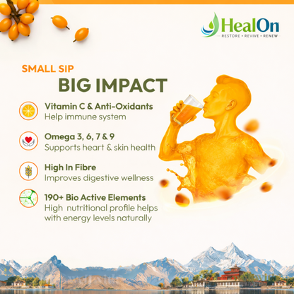 🌿HealOn™ – Sea Buckthorn Juice (Pulp)