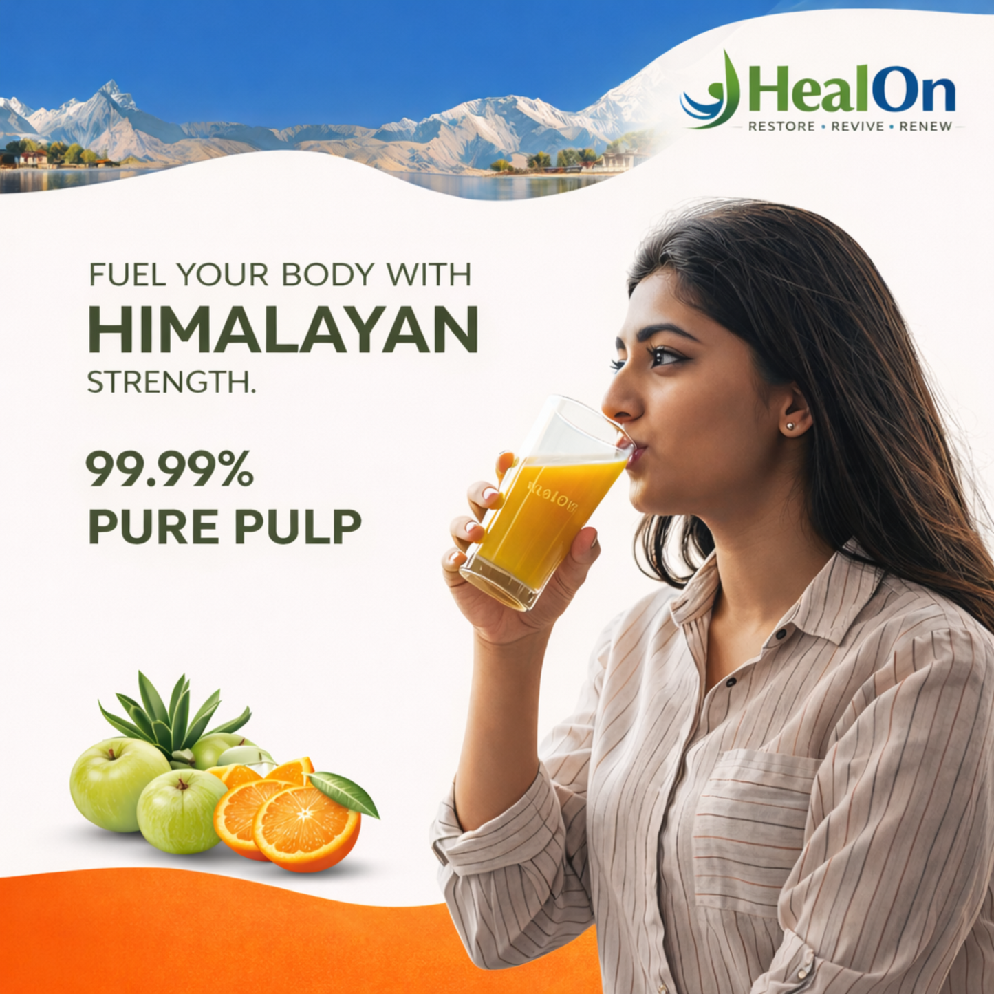 🌿HealOn™ – Sea Buckthorn Juice (Pulp)