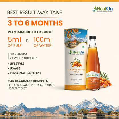 🌿HealOn™ – Sea Buckthorn Juice (Pulp)
